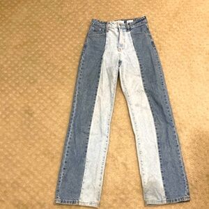 High rise jeans